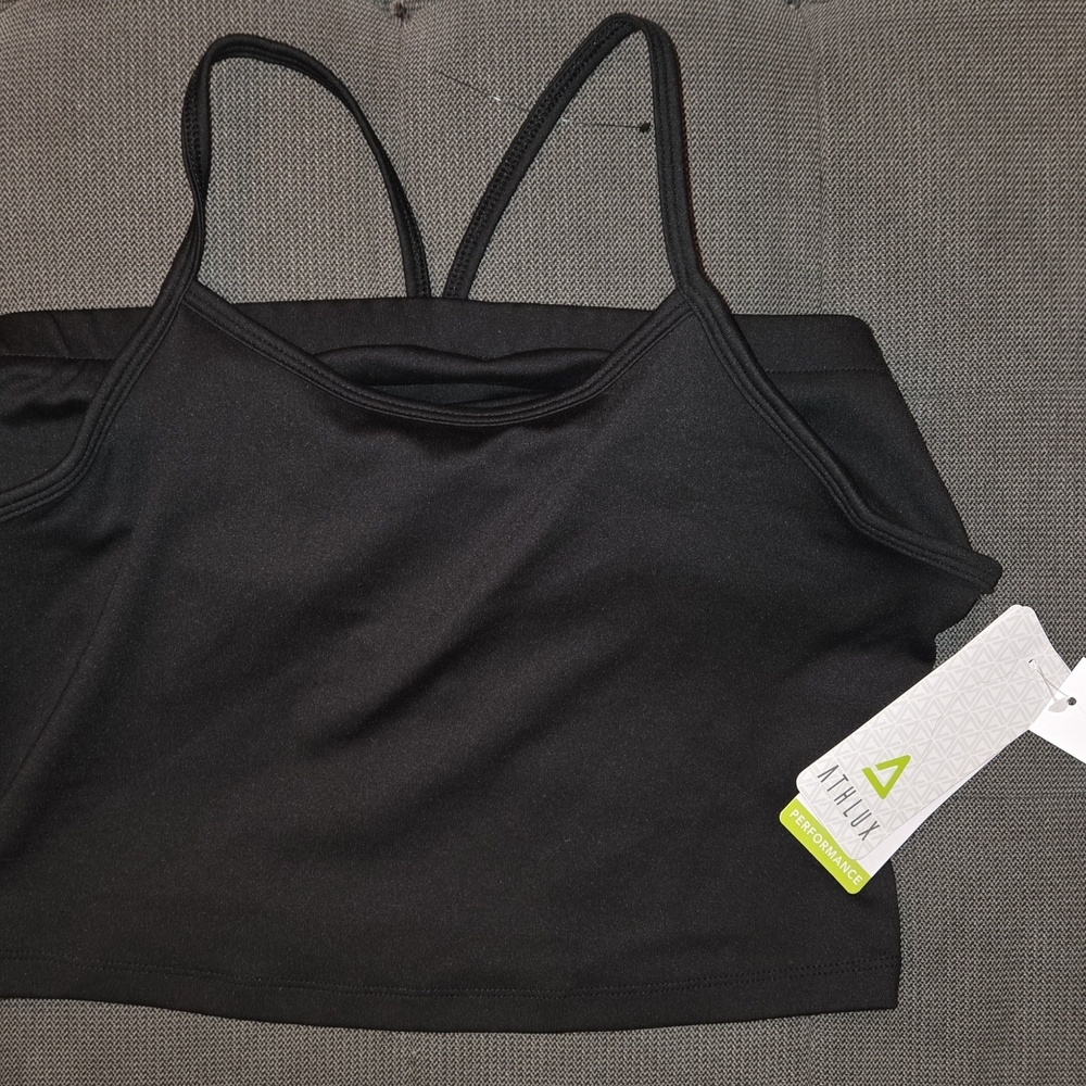 Athlux Women's Active Meet and Greet Tank Top with Shelf Bra Size: Medium